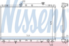 Радиатор TY CAMRY(91-)2.2 i 16V[OE 16400-03050] Nissens (64769A)