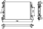 Радиатор NRF (53024)