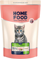 Сухой корм для котят Home Food Fresh Chicken For kittens 1-12 months с курицей