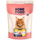 Сухий корм для кішок Home Food Телятина з лососем та в'яленими томатами
