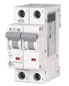 Автоматический выключатель EATON HL 2р 20А тип С