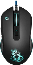 Мышь Defender Sky Dragon GM-090L с игровой поверхностью USB Black (52090)