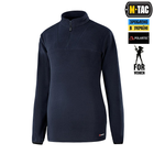 Тактична флісова кофта M-Tac кофта Delta Polartec Lady, розмір L, колір Dark Navy Blue