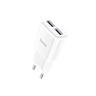 МЗП 2USB Hoco C88A + Type-C White (2.4A) 69332