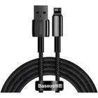 Кабель Baseus Tungsten Gold Fast Charging Cable USB to Lightning 2.4A 2m CALWJ-A01 Black
