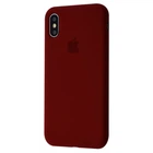 Чехол силиконовый Elegant Premium Stylish Case Silicone Case Full для Apple iPhone X/Xs grapefruit