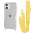 Чехол с ремешком VVave Clear Case with Strap для Apple iPhone 11 yellow