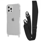 Чехол с ремешком WAVE Clear Case with Strap для Apple iPhone 12 Pro Max black