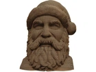 Картонный 3D пазл Санта Клаус, Cartonic, 102 эл., CARTSANTA