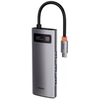 USB-хаб (концентратор) Baseus Metal Gleam Series 5-in-1 30Hz Version (Type-C to USB3.0*3, 4K HDMI, Type-C), WKWG020013
