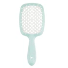 Расческа мини Janeke Superbrush Small With Soft Moulded Tips Тиффани с белым