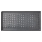 IKEA BAGGMUCK Килимок для взуття, для дому / для вулиці / сірий 603.297.11