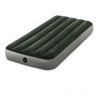Велюровый надувной матрас для отдыха и сна Intex одинарный 99x191x25 см 64107