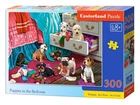 Пазлы Castorland "Щенки в спальне" 300 элементов 40 х 29 см B-030392