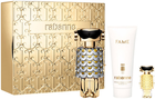 Zestaw damski Paco Rabanne Fame Woda perfumowana 80 ml + Balsam do ciała 100 ml + Miniaturka Woda perfumowana 4 ml (3349668635047)