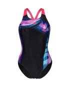 Купальник закритий для жінок Arena DREAMHLINE SWIMSUIT V BACK Чорний 38 (008328-500 38)