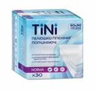 Пеленки гигиенические впитывающие TINI NORMA, размер: 60см х 90см, 30шт/уп.