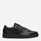 Sneakersy męskie do kostki Reebok Club C 85 100000153 42.5 Czarne (4056561029482)