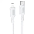Кабель зарядки BOROFONE BX111 Type-C to Lightning (PD27W) fast charge (1M) швидка зарядка для телефона/смартфона Білий