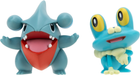 Figurki do gier Pokemon Battle Figure Gible and Froakie (0191726480921)