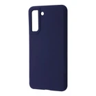 Чехол противоударный силиконовый WAVE Premium Full Silicone Cover для Samsung Galaxy S22 midnight blue
