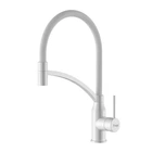 Смеситель для кухни с гибким изливом Frap F4552-8 белый