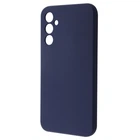 Чехол противоударный силиконовый WAVE Premium Full Silicone Cover для Samsung Galaxy A34 midnight blue