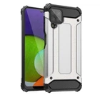 Чохол Hybrid Armor Case Tough Rugged для Samsung Galaxy A22/M22/M32 4G silver