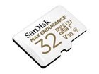 Карта пам'яті SanDisk 32 GB microSDHC Max Endurance UHS-I U3 V30 + SD adapter (SDSQQVR-032G-GN6IA)