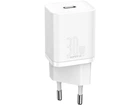 Мережевий зарядний пристрій BASEUS Super Silicone PD 30W Type-C White (CCSUP-J02)