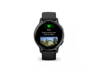 Смарт-годинник Garmin vivoactive 5 Slate Aluminum Bezel with Black Case and Silicone Band (010-02862-10)