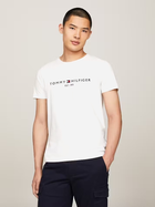 Koszulka męska basic Tommy Hilfiger MW0MW16171-118 2XL Biała (8720112573200)