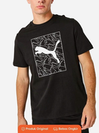 Футболка чоловіча Puma Graphics Cat Tee 67718401 M Чорна (4099683699027)