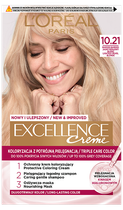 Фарба для волосся L'Oreal Paris Excellence Creme 10.21 Bardzo Jasny Perlowy Blond 192 мл (3600010022633)