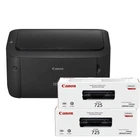 Принтер Canon i-Sensys LBP6030B + 2 картриджа 725 (8468B042)