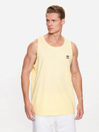 Koszulka bez rękawów męska sportowa adidas Trefoil Essentials Tank Top IA4799 XL Żółta (4066745511894)