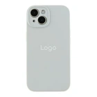 Чохол Silicone Case Full Size with Frame для iPhone 15 Колір 26.Mist Blue