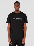 Футболка бавовняна чоловіча Columbia CSC Basic Logo Short Sleeve 1680053010 M Чорна (193553315971)