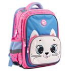 Рюкзак шкільний ортопедичний (для дівчинки) - 17 л - Yes Little Star S-72 Cats (559034) - Блакитний з рожевим