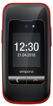 Telefon komórkowy Emporia ONE Black-Red (V200i_001)