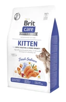 Сухой корм для котят Brit Care Cat GF Kitten Gentle Digestion Strong Immunity с лососем