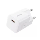 Сетевое зарядное устройство 25W Baseus GaN5 Fast Charger (mini) 1 × USB Type-C быстрая зарядка PD 3.0/QC 3.0 (P10110909213-00) Moon White