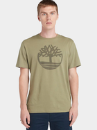 T-shirt męski bawełniany Timberland TB0A2C2R XXL Khaki (194902948291)