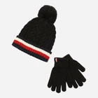 Детский зимний комплект (шапка + перчатки) для мальчика Tommy Hilfiger 36720703 54-56 Черный (1159818070)
