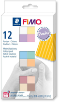 Набір полімерної глини Fimo Soft Pastel 12 кольорів x 25 г (4007817053423)