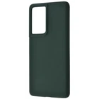 Чехол противоударный силиконовый WAVE Premium Full Silicone Cover для Samsung Galaxy S21 Ultra (G998B) cyprus green