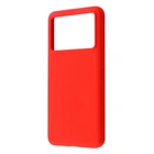 Чехол противоударный силиконовый WAVE Premium Full Silicone Cover для Xiaomi Poco X6 Pro 5G red