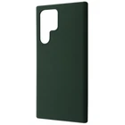 Чехол противоударный силиконовый WAVE Premium Full Silicone Cover для Samsung Galaxy S22 Ultra cyprus green