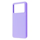 Чехол противоударный силиконовый WAVE Premium Full Silicone Cover для Xiaomi Poco X6 Pro 5G light purple