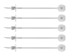 Zestaw szpikulców do szaszlykow Zwilling BBQ+ 5 szt (4009839666148)